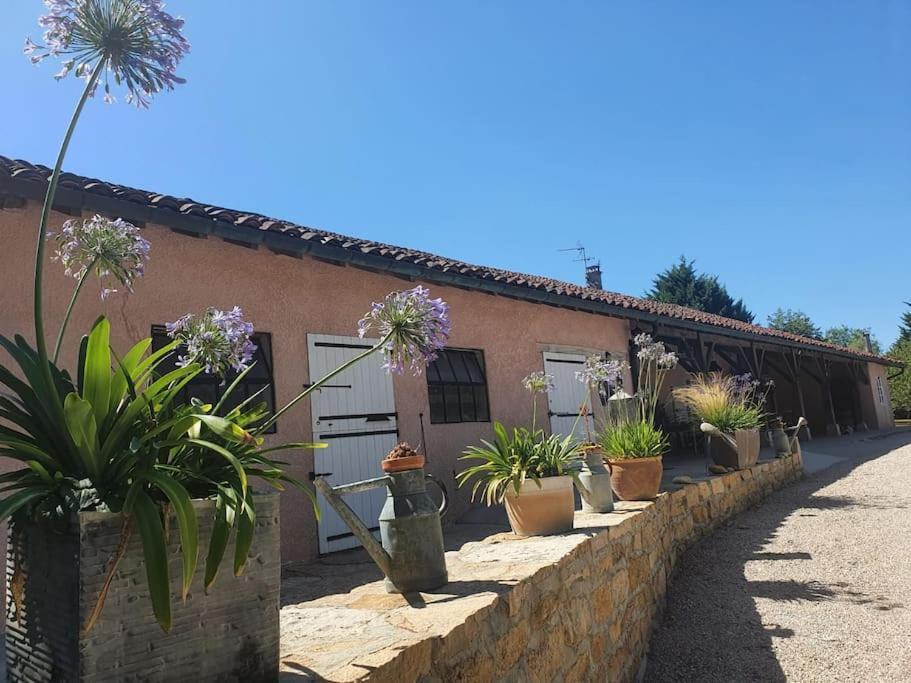 Dependance Pour 1 A 4 Pers Au Calme Dans Propriete Villa Marboz Kültér fotó